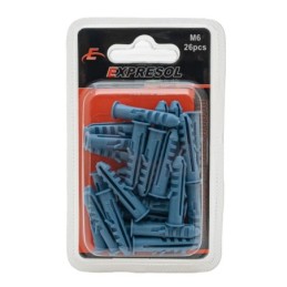 Paquete de tarugo con tope nro6 26pc EXPRESOL