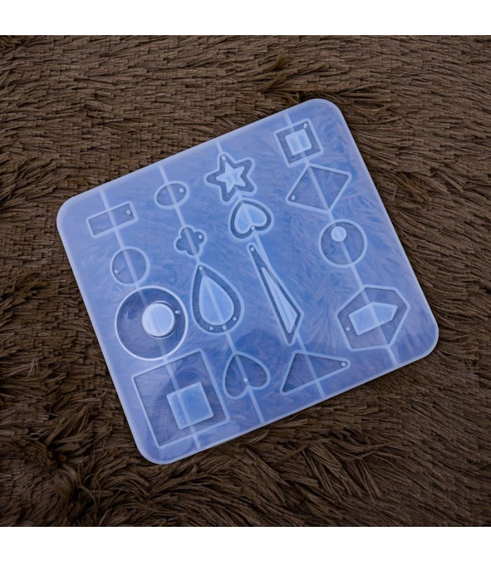 Molde de silicona colgantes 16 diseños 177x160mm