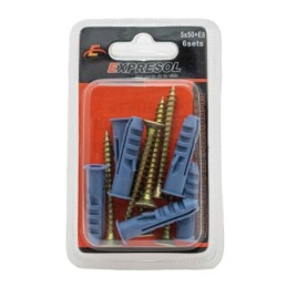 Paquete de tarugo y tornillo 5x50 EXPRESOL