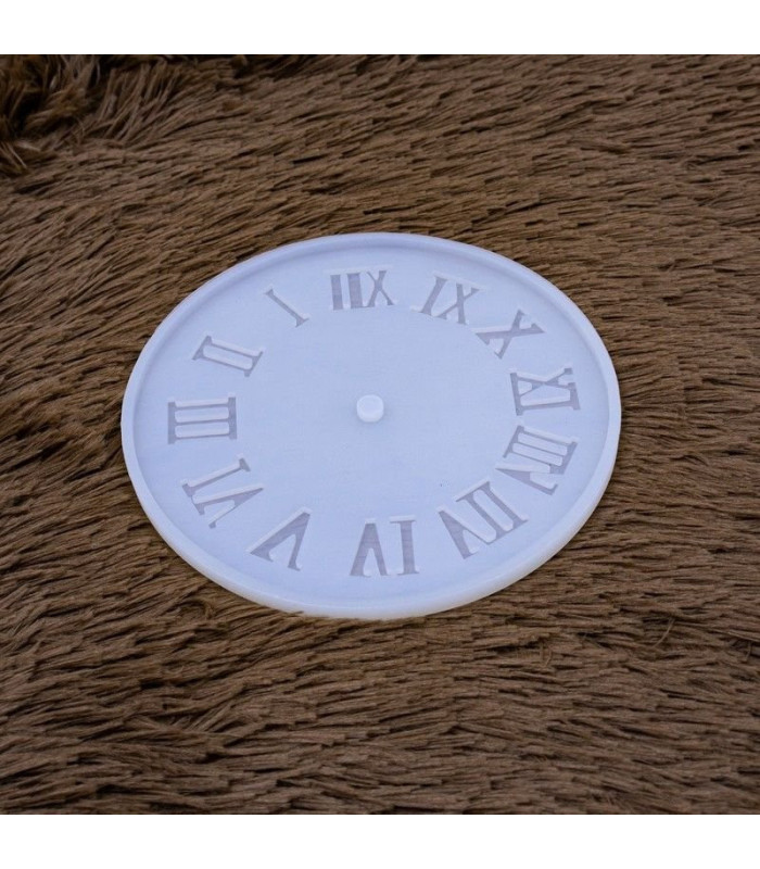 Molde de silicona reloj romano 105mm