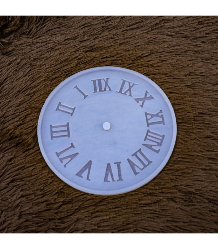 Molde de silicona reloj romano 105mm