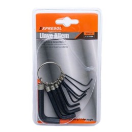 Llave allem 10pc EXPRESOL