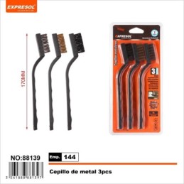 Cepillo de metal 3pc EXPRESOL