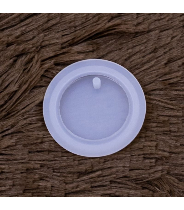 Molde de silicona dije circular 50mm