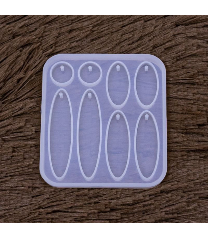 Molde de silicona dijes 8 diseños 77x70mm
