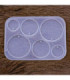 Molde de silicona dijes 6 diseños 108x80mm