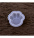Molde de silicona pata de gato 3.5x3.5cm