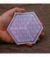 Molde de silicona posavaso hexagonal 105x122mm
