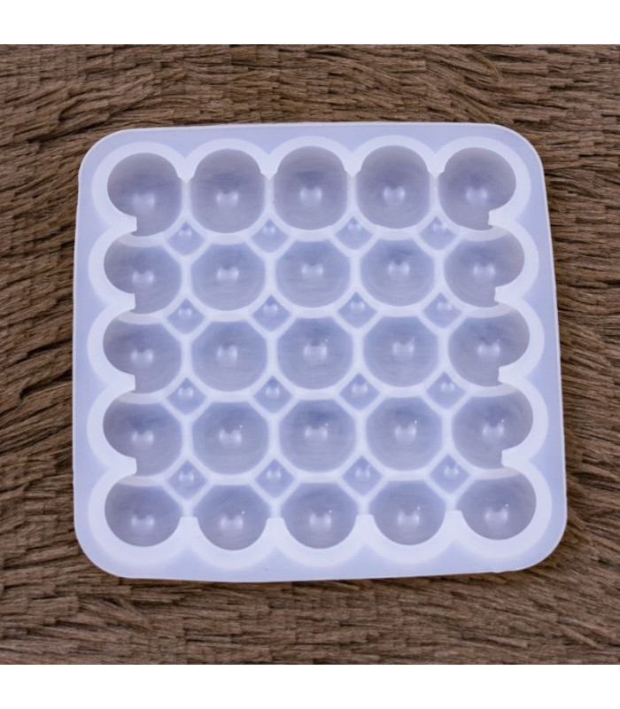 Molde de silicona posavasos circular 11.5cm