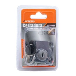 Cerradura para cajon 19x25mm EXPRESOL
