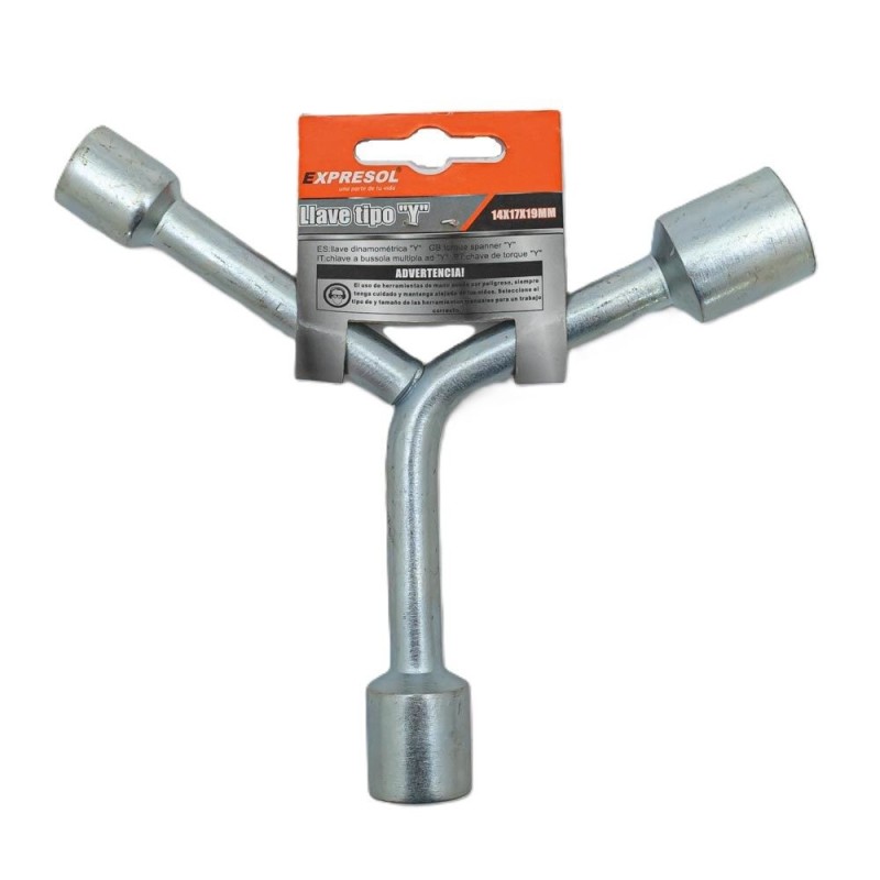 Llave 3 tubos 14-17-19mm
