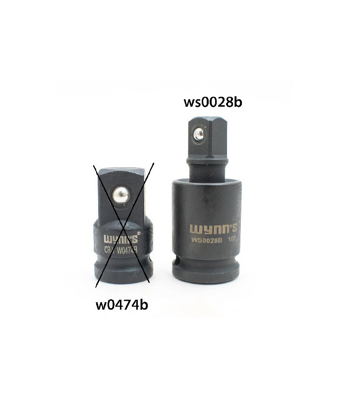 Adaptador de impacto articulado 1/2 WYNNS