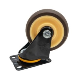 Rueda para mueble 14cm giratorio