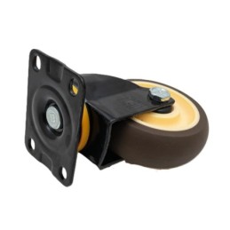 Rueda para mueble 14cm giratorio