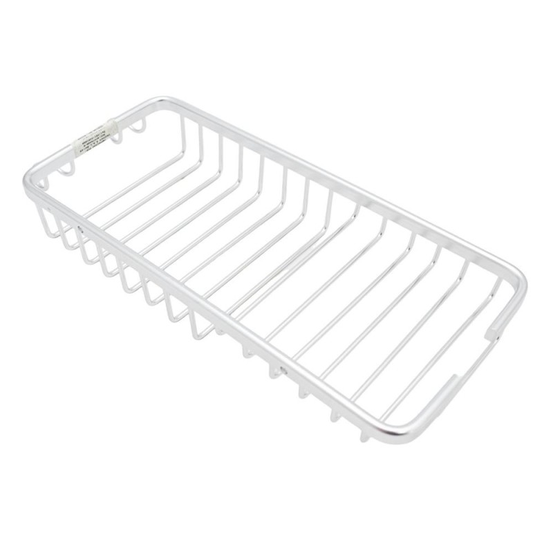 Estante inoxidable para baño 17x12cm