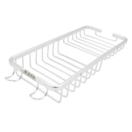 Estante inoxidable para baño 17x12cm