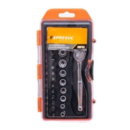 Juego de llave tubo 38pc EXPRESOL