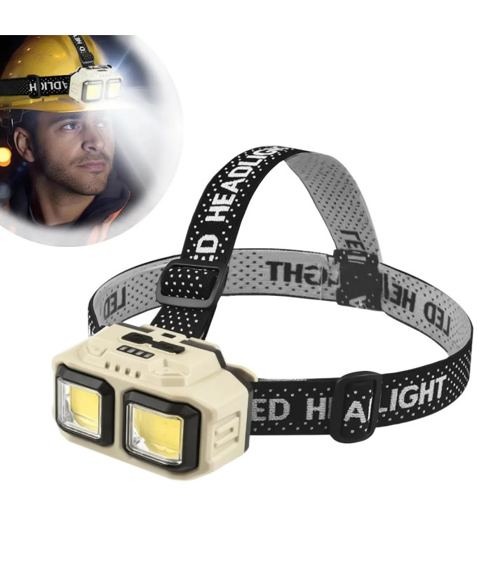 LINTERNA LED MINERO FA-AX816