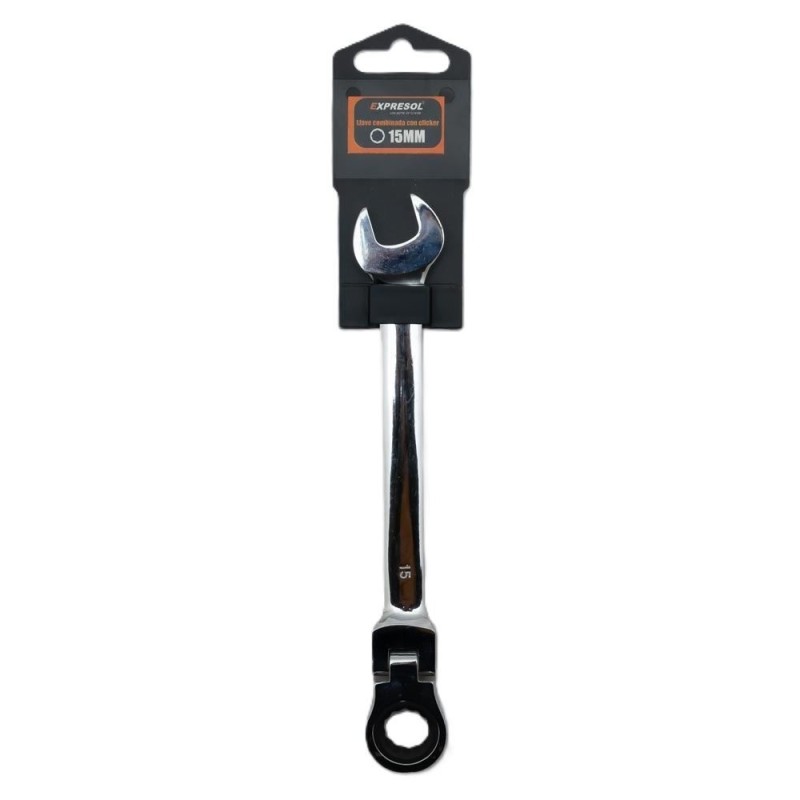 Llave 15mm combinada con cricket EXPRESOL