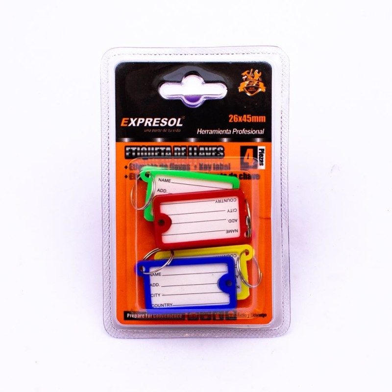 Llavero 4pc EXPRESOL