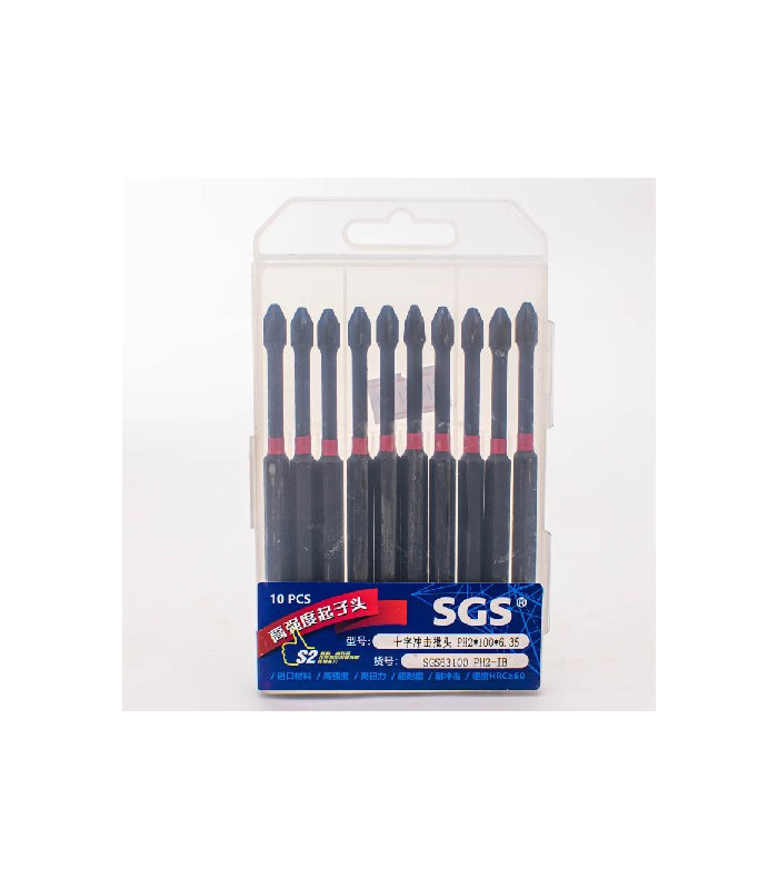 Punta philips impacto ph2 sgs 63x100mm