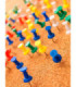 Paquete de pinche cabeza plastica 38pc EXPRESOL