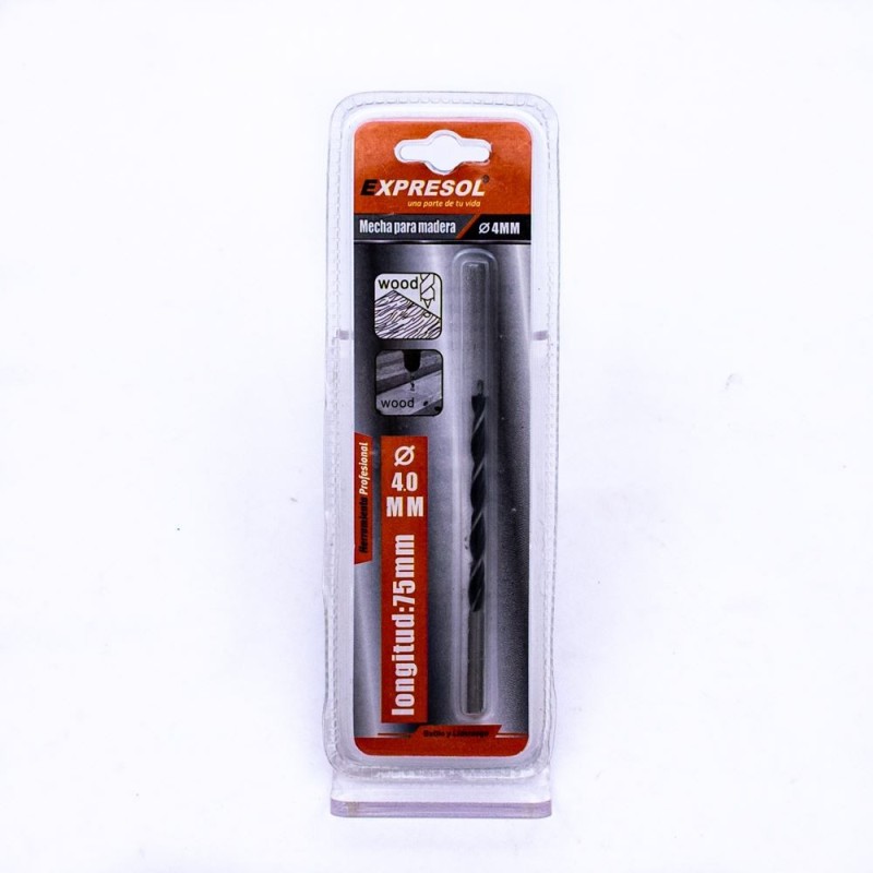 Mecha para madera 4mm 1pc EXPRESOL