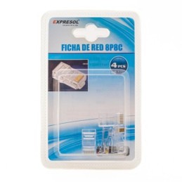 Ficha de red UTP 4pc