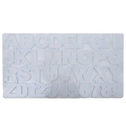 Molde de silicona ABC reves 36x19.2x0.9cm