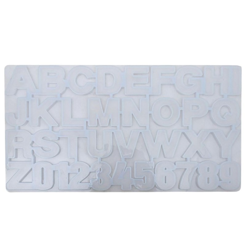 Molde de silicona ABC reves 36x19.2x0.9cm