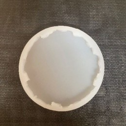 Molde de silicona circular irregular 10.5x10.5x1.3