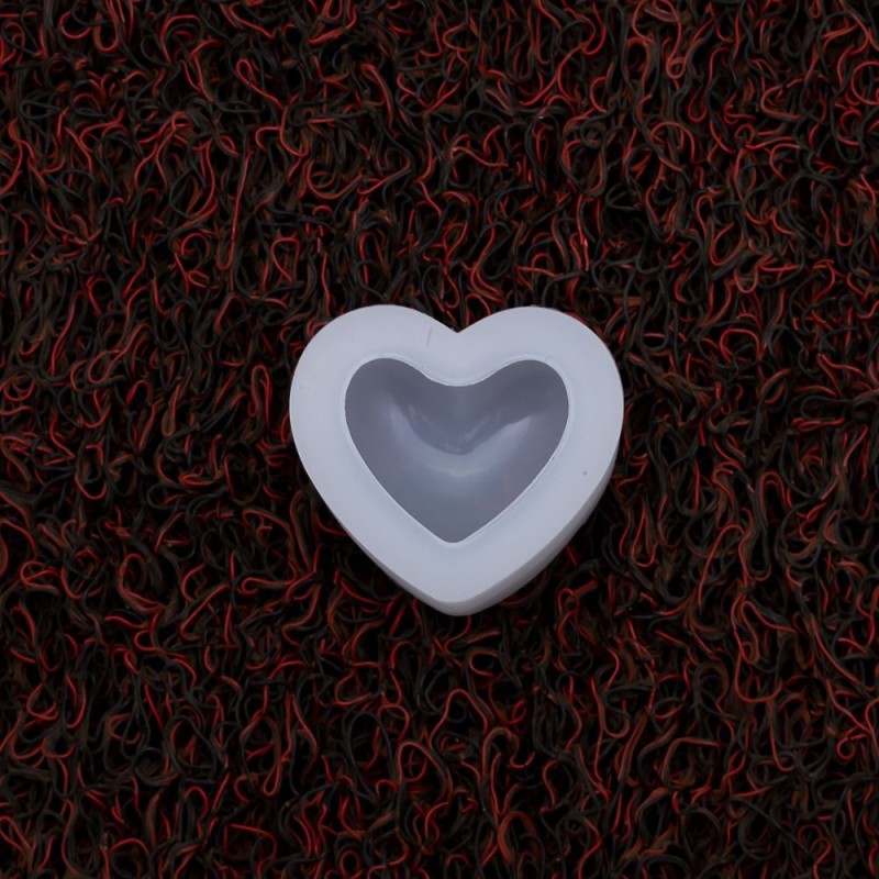 Molde de silicona corazon 40x50mm