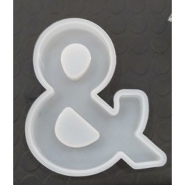Molde de silicona letra & 175x125x20mm