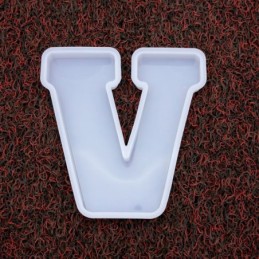 Molde de silicona letra V 170x155x20mm