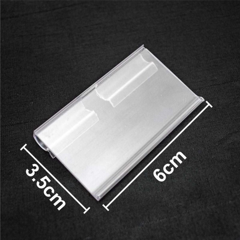 Porta precio plastico 61x42mm