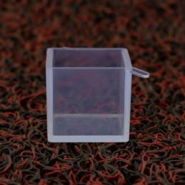 Molde de silicona cubo transparente 25x25mm
