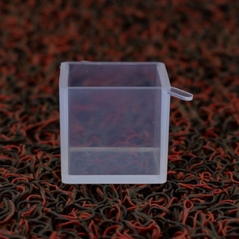 Molde de silicona cubo transparente 25x25mm