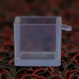 Molde de silicona cubo transparente 15x15mm