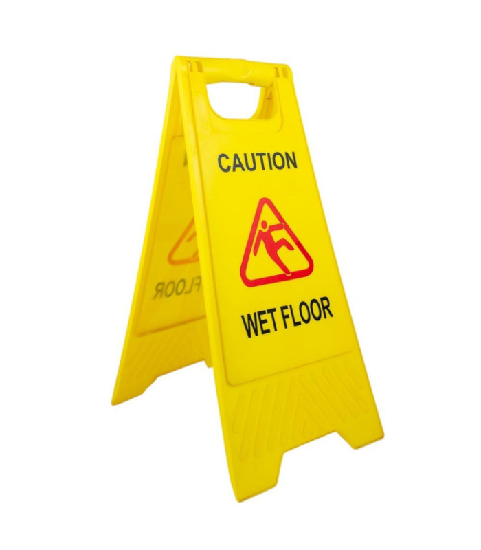 Cartel de precaucion