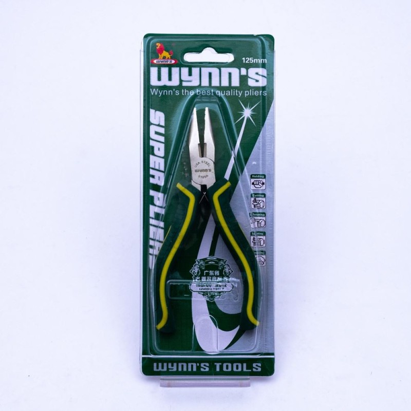 Alicate de punta y corte 125mm WYNNS