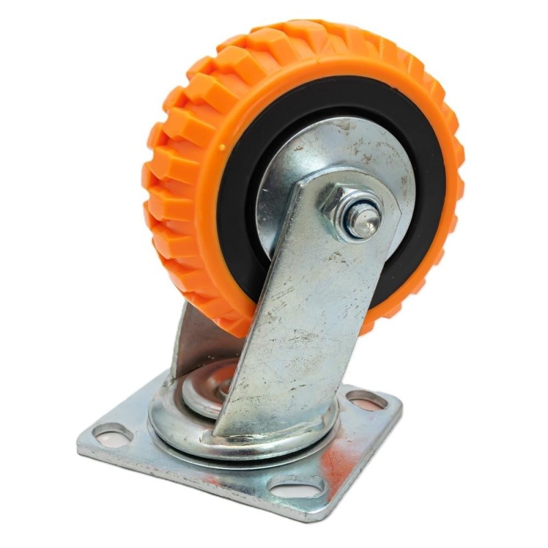 Rueda naranja giratoria 5  WYNNS
