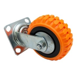 Rueda naranja giratoria 5  WYNNS