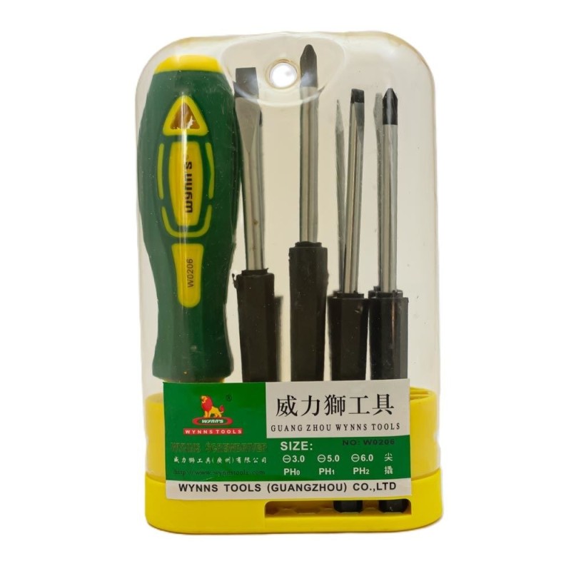 Set de destornillador de precision 9pc WYNNS