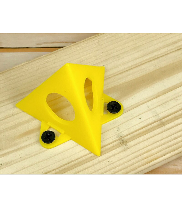 Cono de soporte 1pc amarillo