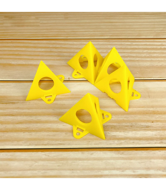 Cono de soporte 1pc amarillo