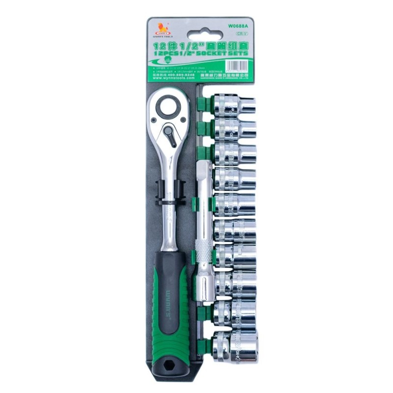Juego de llave 1/2  12pc WYNNS