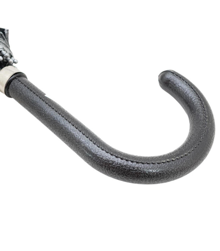 Paragua de 16 varillas mango curvo