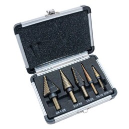 Juego de mechas escalonadas en pulgadas 5pc
