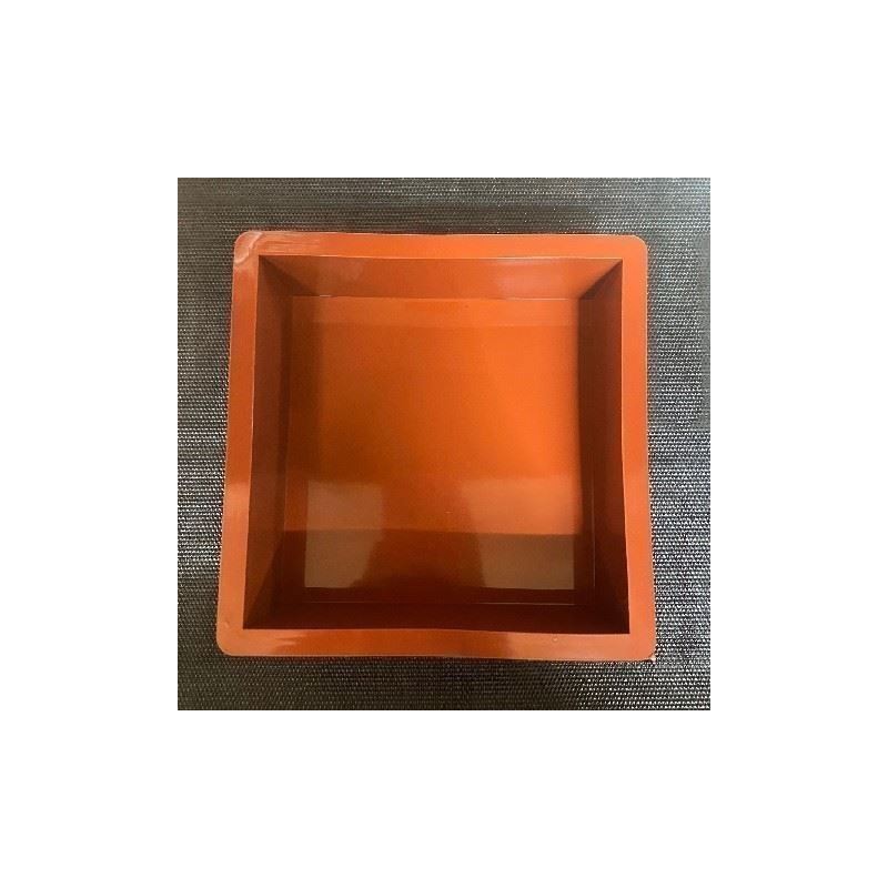 Molde de silicona cuadrado 15x15x5cm