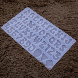 Molde de silicona abc grafity 25.5x15cm